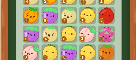 Dice Puzzle Fruits Features